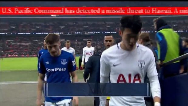 Λάθος συναγερμός για… πύραυλο στο Τότεναμ – Έβερτον!