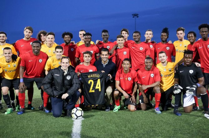 Με Μασούντ και Φλαμπουράρη ο φιλανθρωπικός αγώνας(pics)