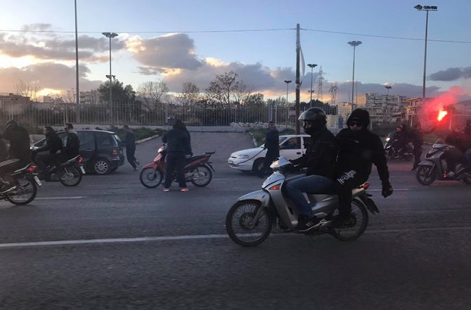 Με συνοδεία φιλάθλων έφυγε από… Φιλαδέλφεια η αποστολή της ΑΕΚ (PICS)