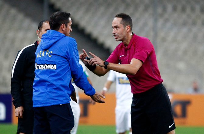 Ο Διαμαντόπουλος σφυρίζει το ΑΕΚ – Ξάνθη
