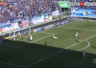 Ο γκολκίπερ της Ντούισμπουργκ έφαγε γκολ ενώ έπινε νερό