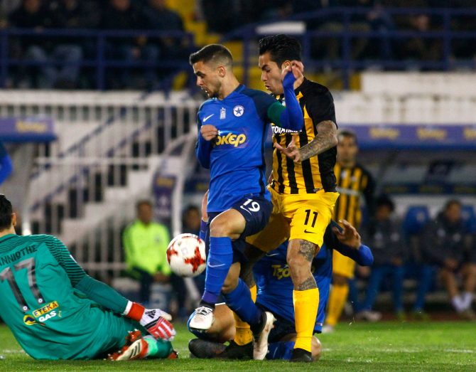 Κιβρακίδης: «Η ΑΕΚ έχει βάθος στον πάγκο» Κιβρακίδης: «Η ΑΕΚ έχει βάθος στον πάγκο»