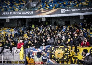 Ένας απίστευτος κόσμος στο παγωμένο Κίεβο! (VIDEO)