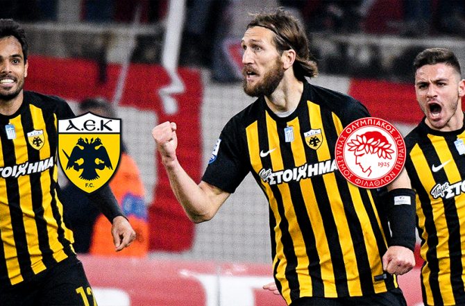 LIVE ΑΕΚ – Ολυμπιακός