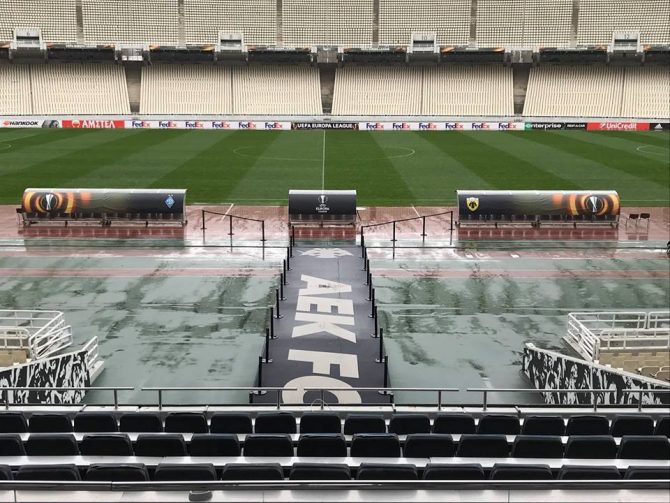 Έτοιμο το βροχερό ΟΑΚΑ (pics)