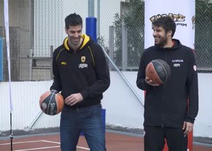 Σάκοτα και Λαρεντζάκης μίλησαν στο ΟΠΑΠ TV για τον τελικό (VIDEO)