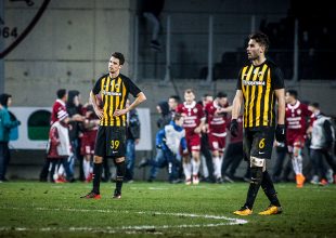 Ξύλο και αλητεία στη Λάρισα για να χάσει η ΑΕΚ!