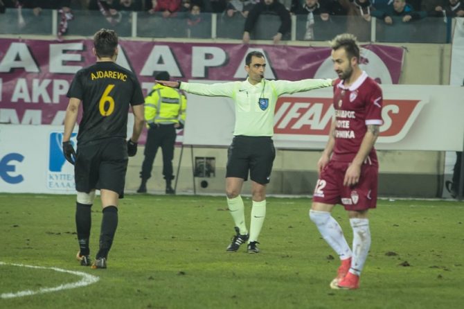 Σε διαθεσιμότητα διαιτητής και βοηθός από το ΑΕΛ-ΑΕΚ