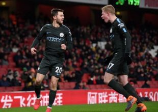 Κάνει… πλάκα στην Άρσεναλ η Σίτι: 3 γκολ σε 18 λεπτά!