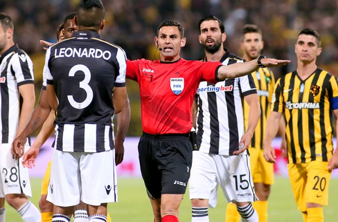 Ο Κομίνης στο ΠΑΟΚ – ΑΕΚ! Ο Κομίνης στο ΠΑΟΚ – ΑΕΚ!