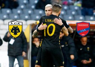 LIVE ΑΕΚ – Πανιώνιος