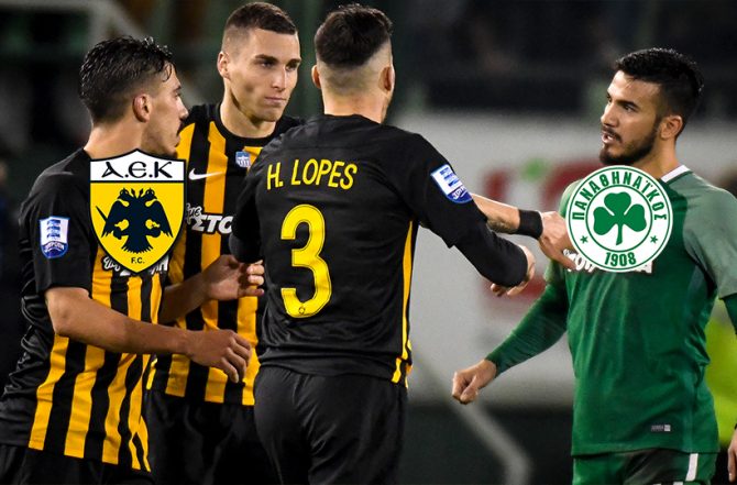 LIVE ΑΕΚ – Παναθηναϊκός