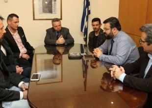 Μέσα στο γραφείο του Βασιλειάδη φραστικό επεισόδιο Βρέντζου – Γκαγκάτση!