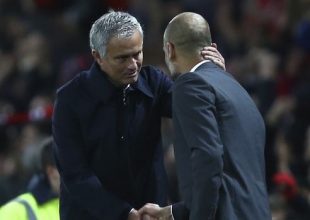 Το φιλί στο στόμα των Γκουαρντιόλα και Μουρίνιο που έγινε viral