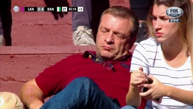 Κοιμήθηκε σε ντέρμπι της Αργεντινής!