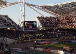 «Φλεγόμενο» ΟΑΚΑ για την πρωταθλήτρια ΑΕΚ (pics + vids)