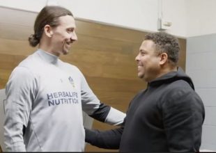 Ο Ιμπραχίμοβιτς έγινε “παιδί” για χάρη του Ρονάλντο