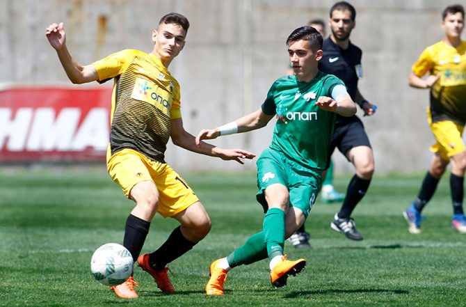 Έχασε από τον ΠΑΟ η Κ17 της ΑΕΚ