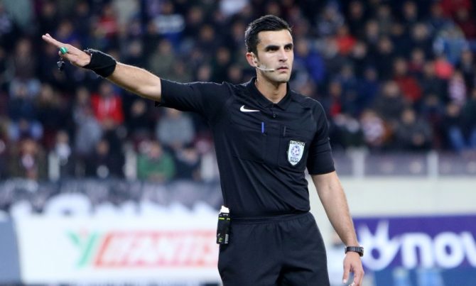 Ο Κουμπαράκης ορίστηκε για το Πλατανιάς – ΑΕΚ