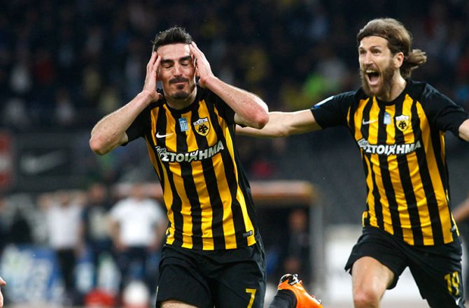 Τα στιγμιότυπα απ’ το ΑΕΚ – Λάρισα