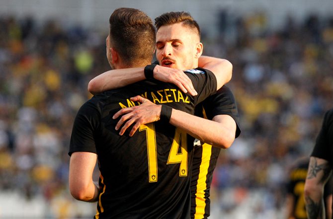 Highlights και γκολ από το ΑΕΚ – Λεβαδειακός