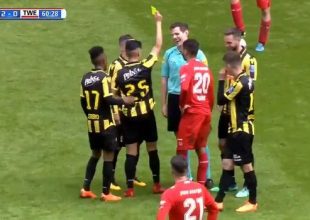 Διαιτητής δέχθηκε κίτρινη κάρτα από… ποδοσφαιριστή!