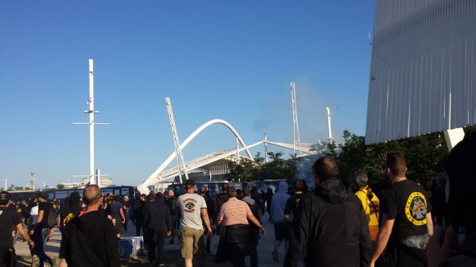 Προκαλεί τον κόσμο της ΑΕΚ η Αστυνομία (vid)
