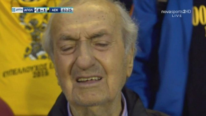 Όλη η ΑΕΚ στο πρόσωπο του Νεστορίδη! (vid)
