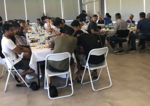 Το μπάρμπεκιου του Μανόλο στους παίκτες (ΦΩΤΟ)