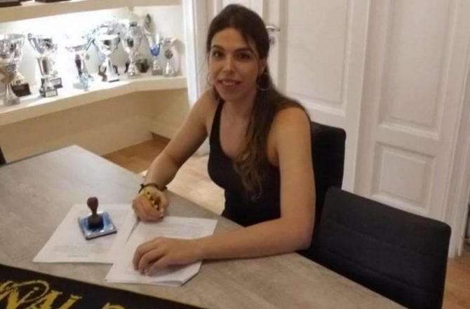Υπόγραψε στην ΑΕΚ η Καββαδία (PICS)