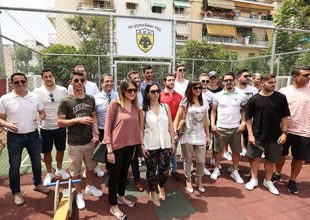 Η ΑΕΚ έπαιξε στο… «γηπεδάκι» της