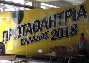 Το πούλμαν της Πρωταθλήτριας Ελλάδας, ΑΕΚ! (ΦΩΤΟ)