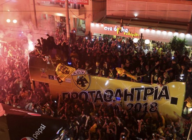 Η ονειρική νύχτα απ’ το AEK TV (VIDEO)