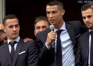 Απέφυγε να “μιλήσει” ο Ρονάλντο στους πανηγυρισμούς