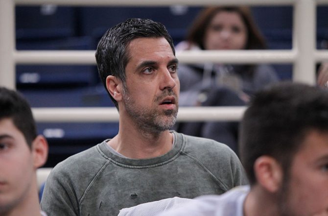 Το τεχνικό επιτελείο της ακαδημίας της ΑΕΚ