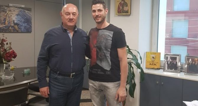 Για πάντα στην ΑΕΚ ο Αλβανός (ΦΩΤΟ)