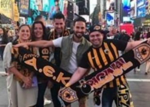 Κιτρινόμαυρη Times Square με Μπαρμπόσα! (pics)