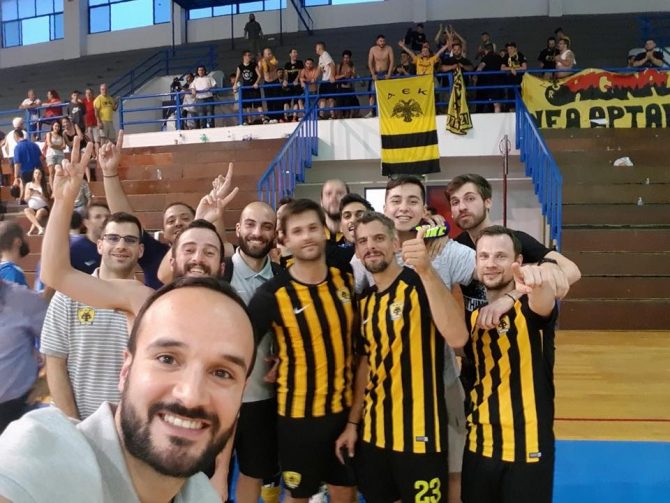 Live streaming ΑΕΚ – Ολυμπιάδα (Τελικός Κυπέλλου Futsal)