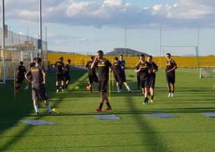 Με μονές προπονήσεις μέχρι την αναχώρηση για Κιέλτσε