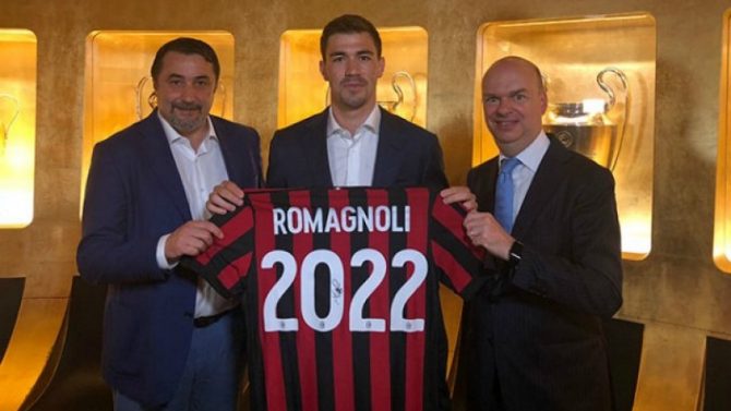 Στη Μίλαν μέχρι το 2022 ο Ρομανιόλι