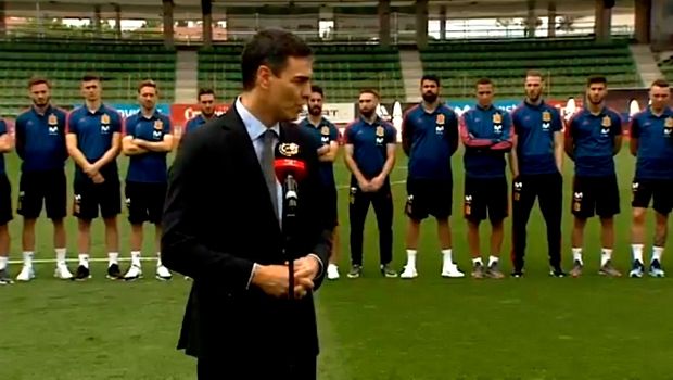 Πρωθυπουργικό κατευόδιο στην εθνική Ισπανίας