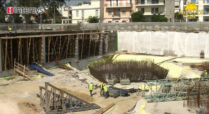 Ετοιμάζεται το στέγαστρο της «Αγιά Σοφιάς» (vid)