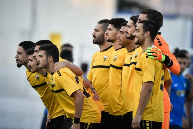 Πρόβα τζενεράλε της ΑΕΚ με Γαλατά
