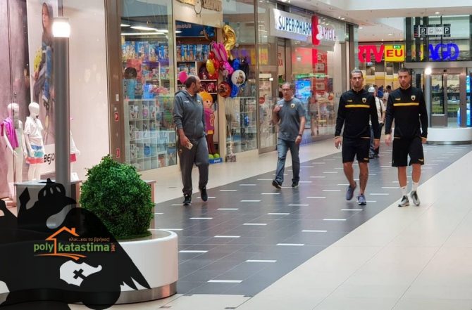 Βόλτα στην πόλη του Κιέλτσε για τους Κιτρινόμαυρους (vid)