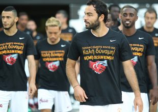 Γαλατασαράι: «Είμαστε κοντά σας, καλή δύναμη» (ΦΩΤΟ)