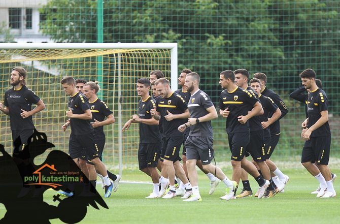 Στιγμές από την σημερινή προπόνηση (pics)