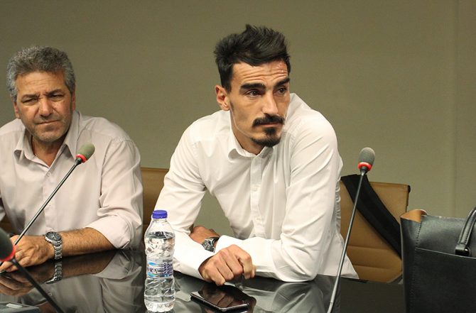 Παρών ο Λάζαρος στο Διαιτητικό Δικαστήριο