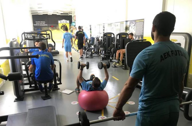 Με την στήριξη της ΠΑΕ ΑΕΚ συνεχίζουν οι αετοί (pics)