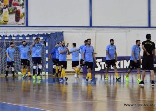Πρώτη προπόνηση για το Futsal!