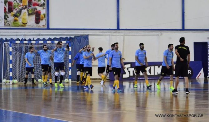 Πρώτη προπόνηση για το Futsal!